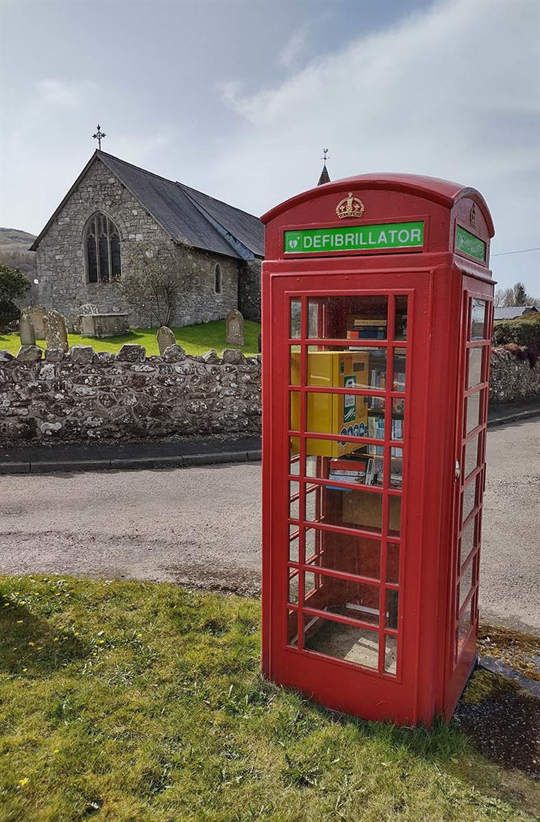 Phonebox in Llandegley